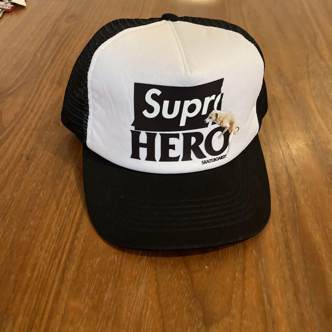 あ*様 Supreme ANTI HERO Mesh 5-Panel Cap