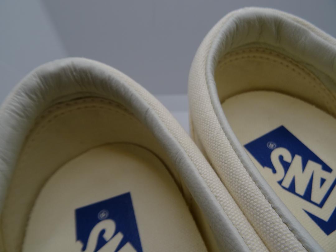 新品VANSスリッポンリイシュー98オフホワイト白26cmアナハイム