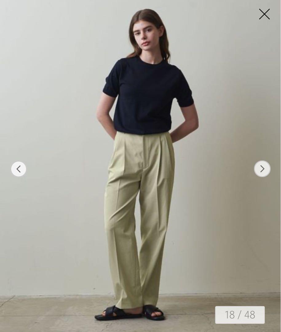 【極美品】Steven Alan 1タック ワイド テーパード トラウザーズ S Steven Alan＞フロントタック トラウザーズ - メルカリ