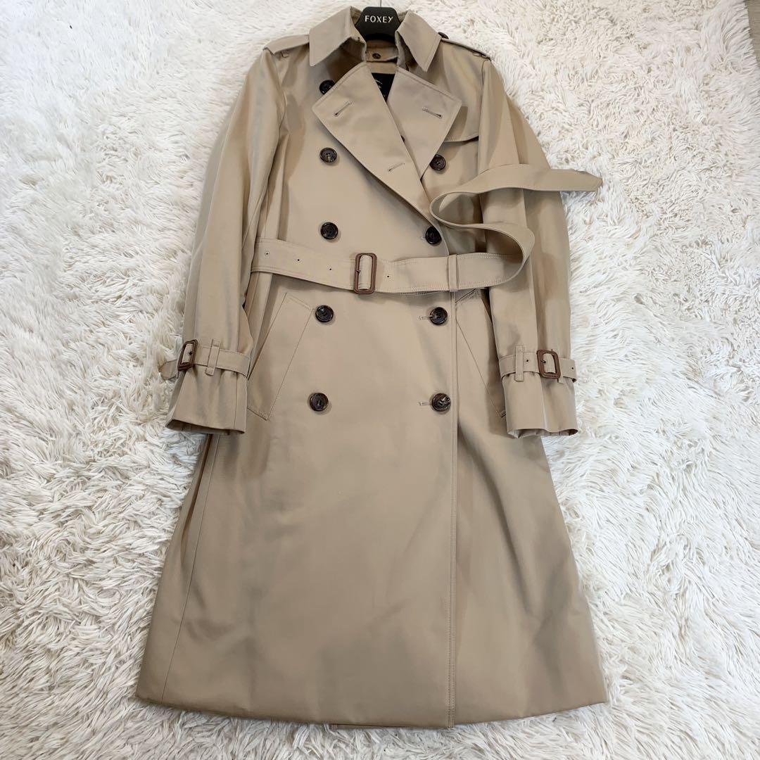 美品✨バーバリー トレンチコート メガチェック ベージュ