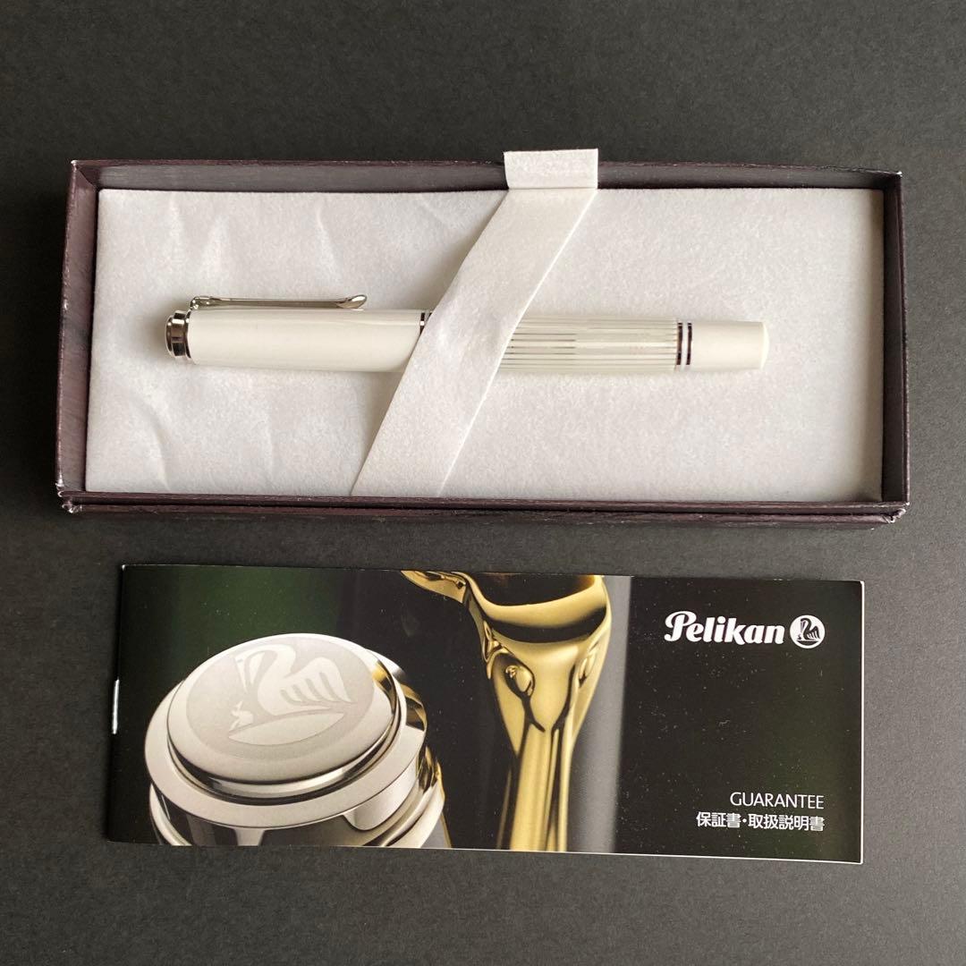ペリカン スーベレーンM605 ホワイトストライプPelikan