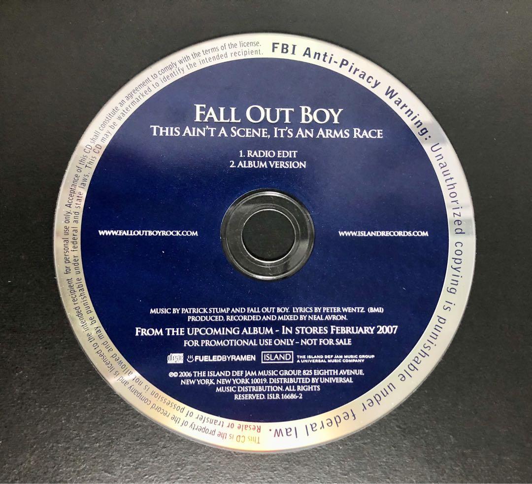Fall out boy  非売品プロモーション用CD