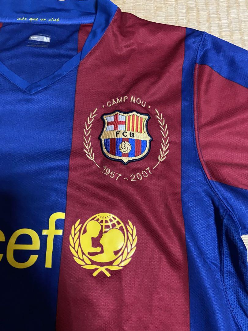 FC Barcelona ユニセフロゴ付きシャツ M