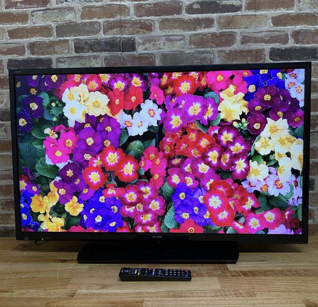 シャープ 40V型 液晶テレビ AQUOS LC-40S5 2017年製 - メルカリ