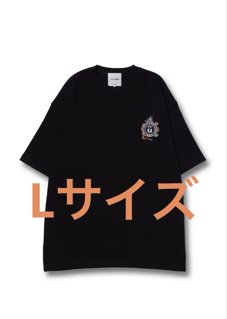vaultroom KEY DRAGON ONE POINT TEE / BLK