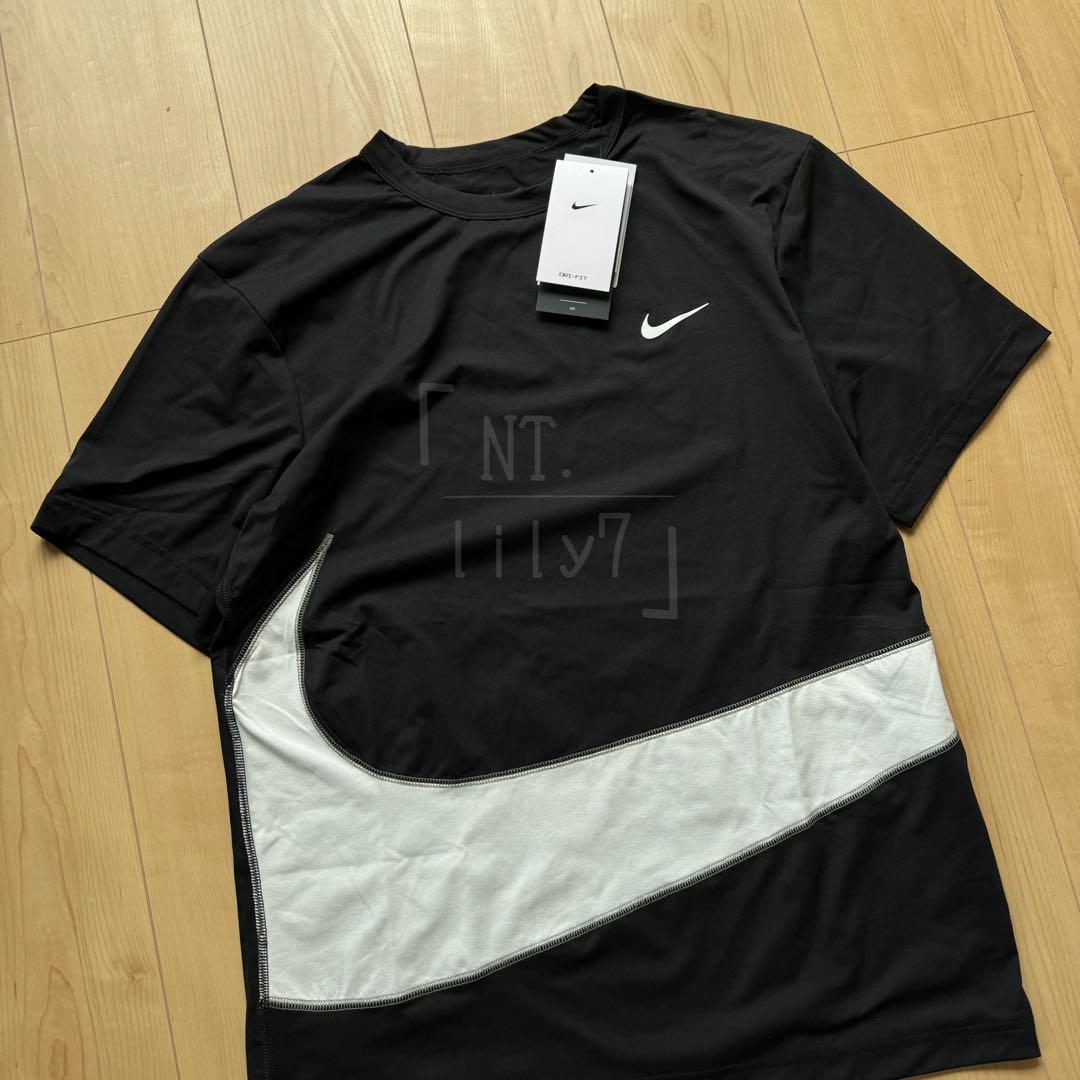ブラック UVカット NIKE Tシャツ パンツ 上下 Athletes XL