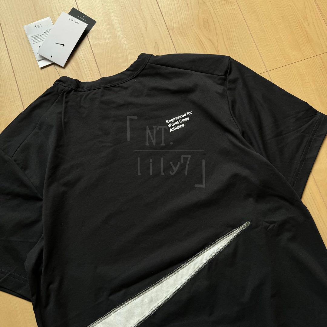 ブラック UVカット NIKE Tシャツ パンツ 上下 Athletes XL
