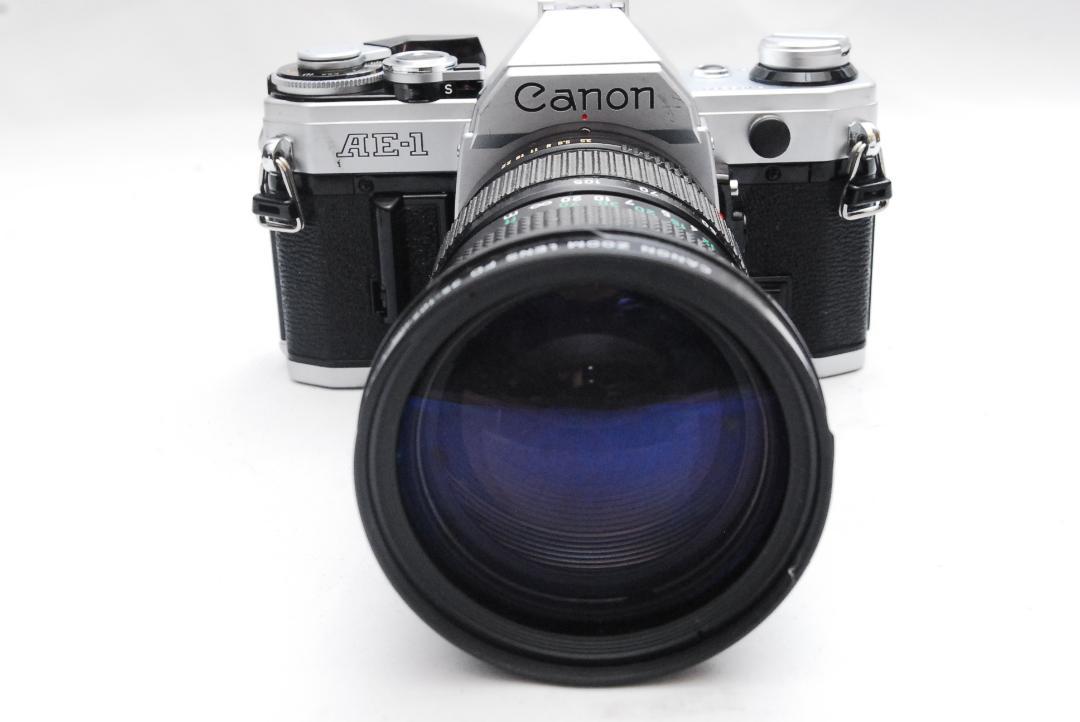 キヤノンAE-1＋FD35mm 1:3.5 【きれいな整備品中古】