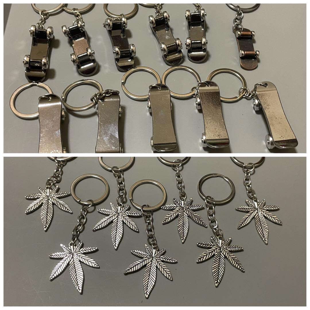 ✳︎処分価格✳︎ カラビナキーホルダー【16セット+200個以上】