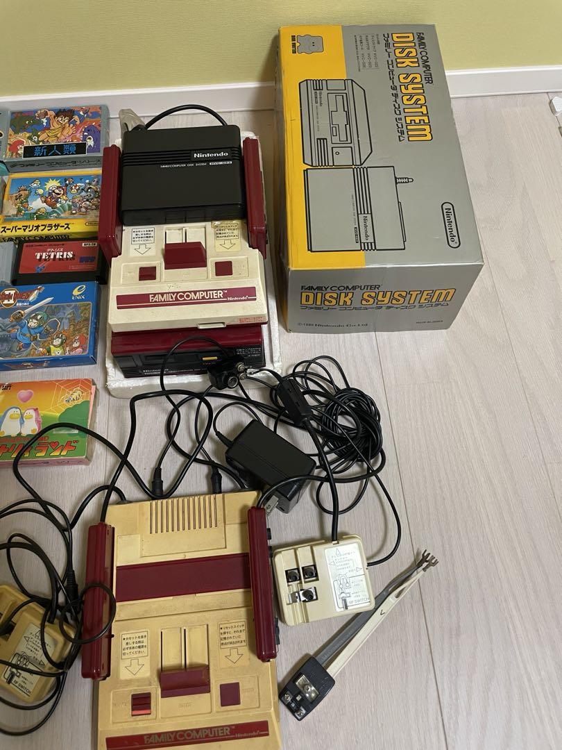 任天堂 ファミコンディスク ファミコン ソフトまとめ 売り 箱