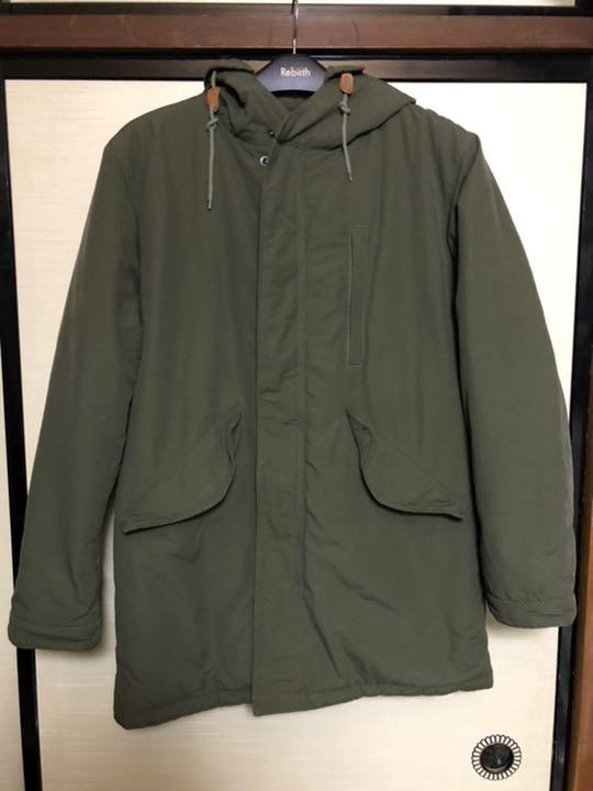 SUGAR CANE シュガーケーン コットンナイロンプリマロフトロングパーカ