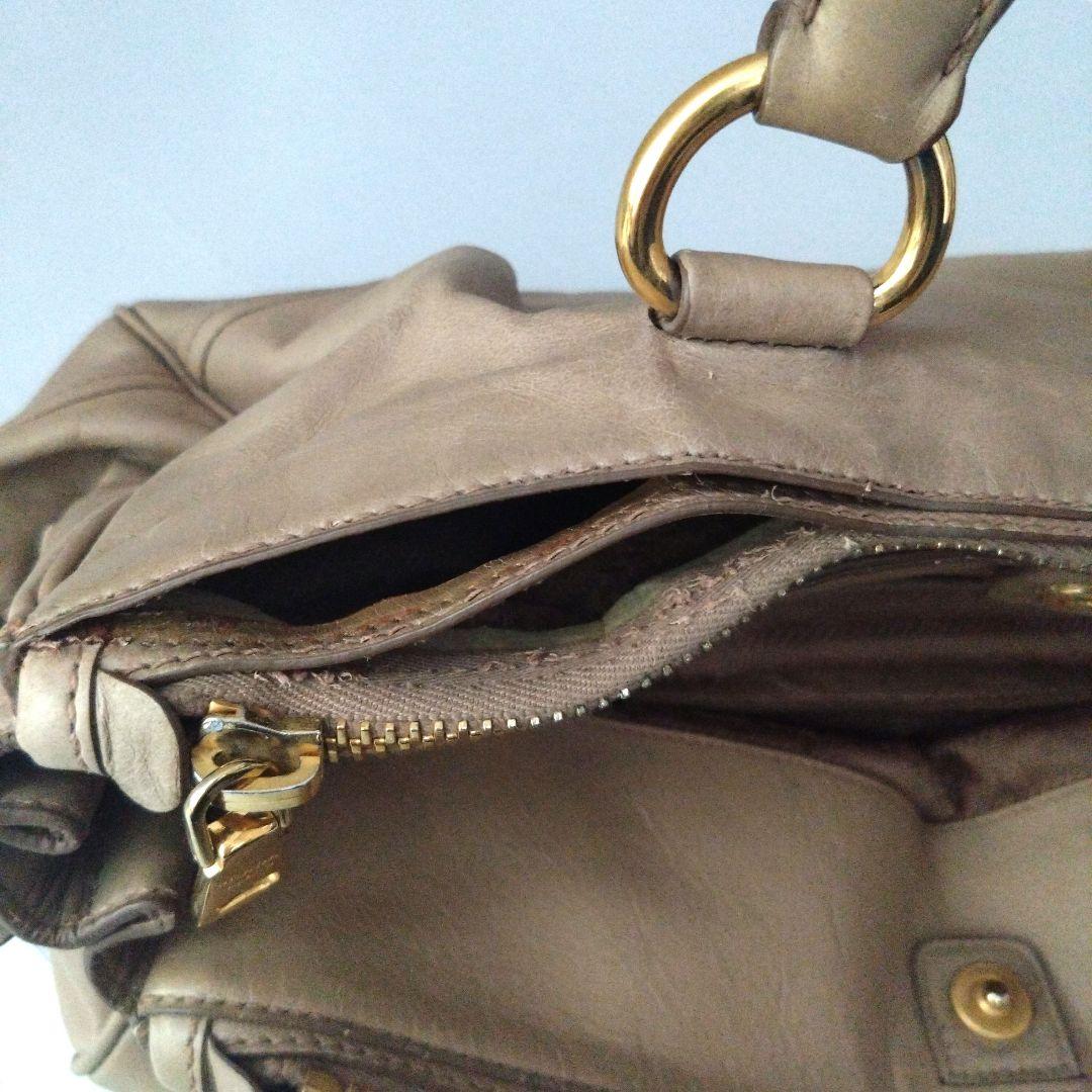 PRADA プラダ　レザー　2way トートバッグ　ハンドバッグ