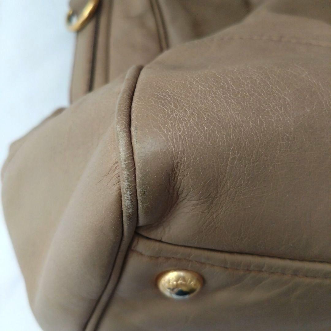 PRADA プラダ　レザー　2way トートバッグ　ハンドバッグ