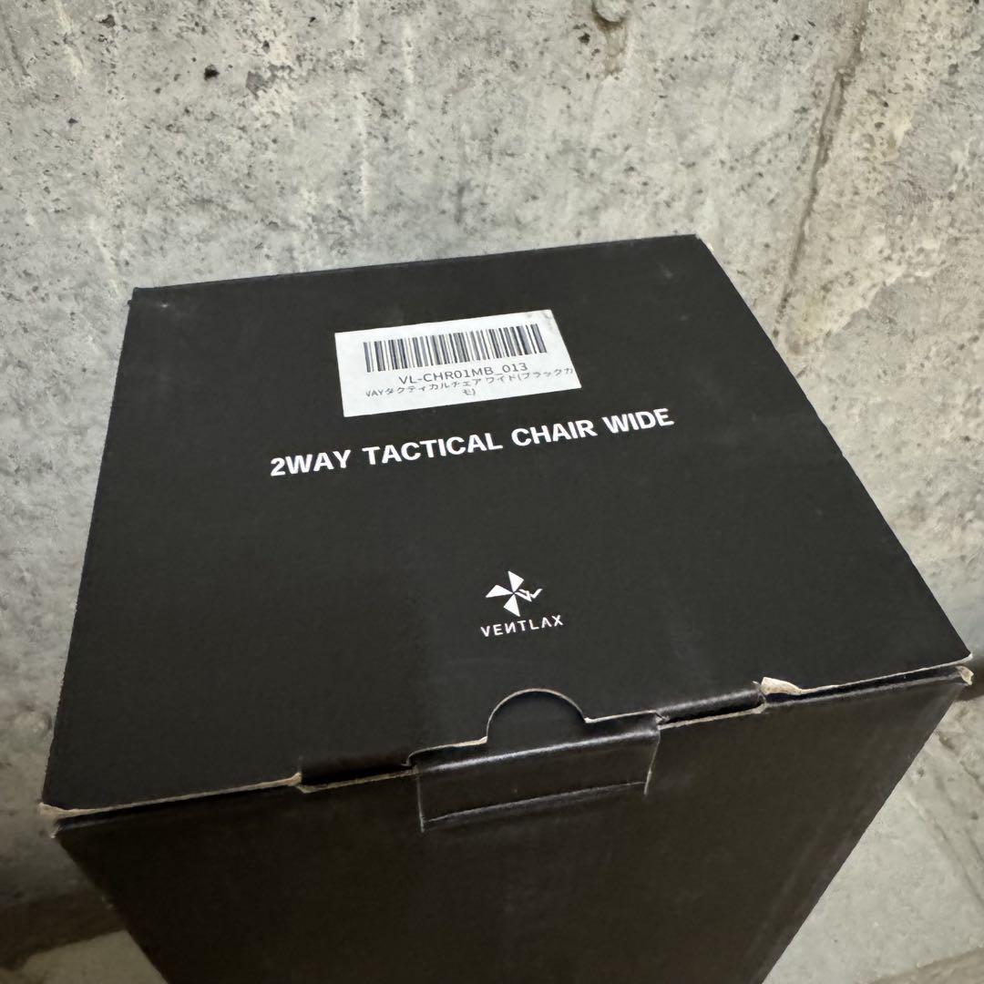 テーブル・チェア・ハンモック VENTLAX 2WAY TACTICAL CHAIR WIDE