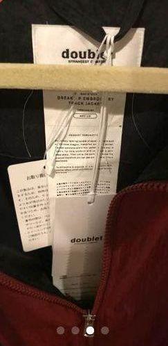 doublet コーチジャケット 17aw 画像2