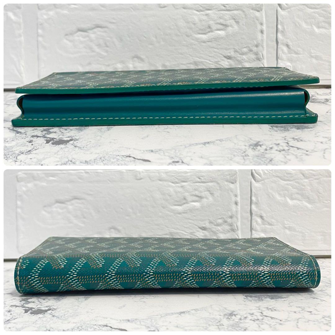 ゴヤール リシュリュー 財布 グリーン GOYARD メンズ 長財布 札入れ ゴヤール リシュリュー 財布 グリーン GOYARD メンズ 長財布 札入れ