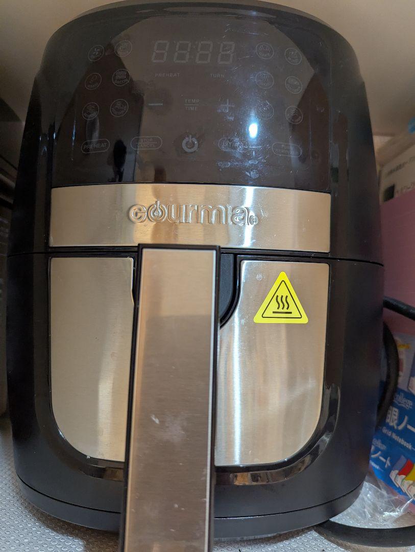 Gourmia ブラック ノンフライヤー Amazon.co.jp: Gourmia 6487 デジタルエアフライヤー ブラック
