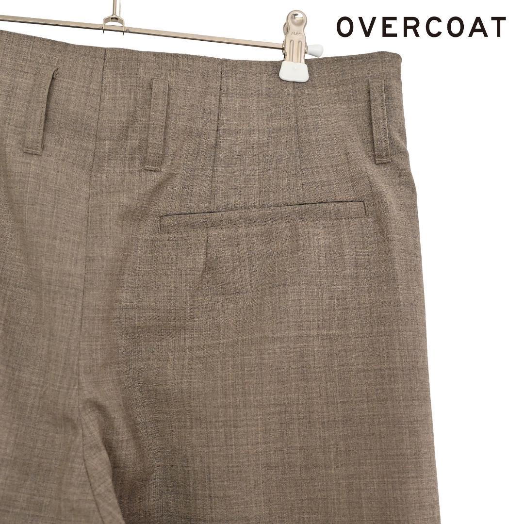 美品 OVERCOAT 5 スラックス ワイドパンツ 25ss