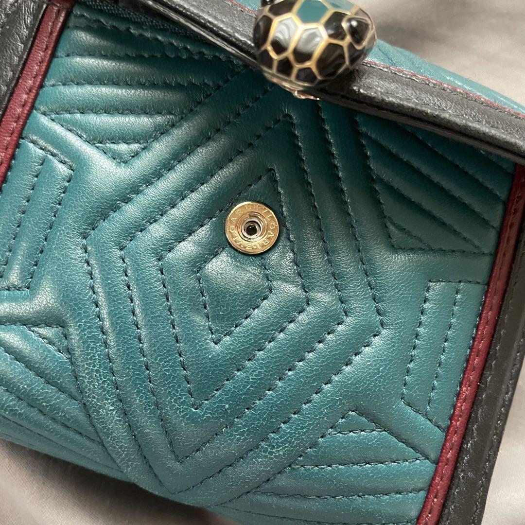BVLGARI セルペンティ 三つ折り財布