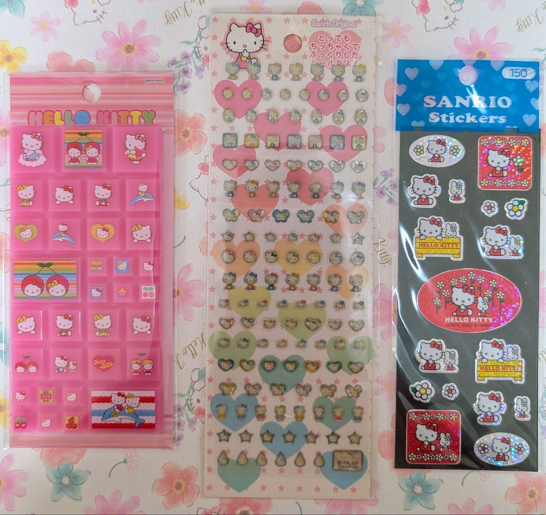 サンリオ　紙モノおまとめ　メモ帳＆シールなど