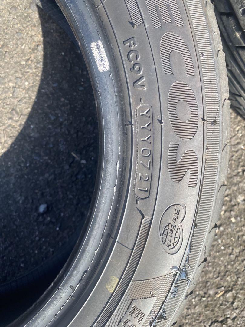 YOKOHAMA ECOS 165/60R14 75H。4本。2021年