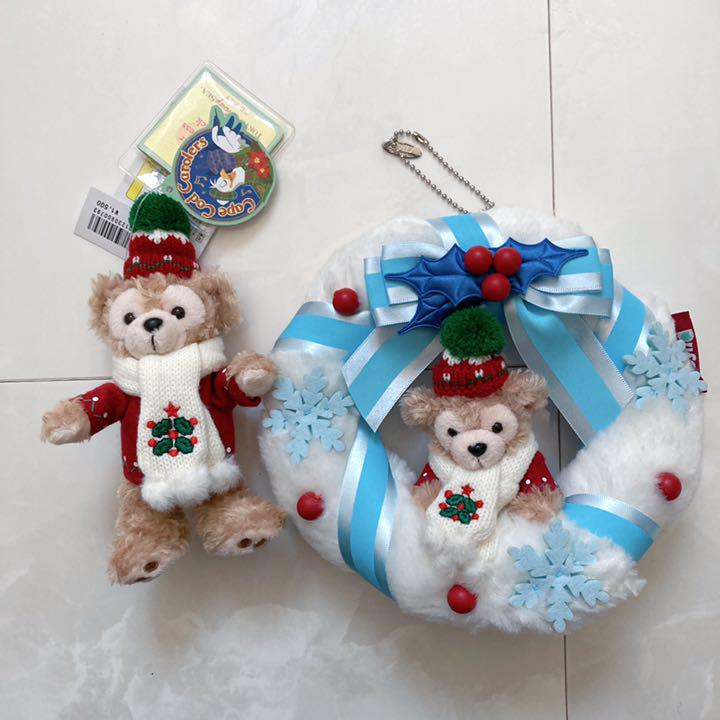 直売在庫 ディズニーシー ダッフィー ぬいぐるみバッジ クリスマス リース 直売早割 おもちゃ ホビー グッズ おもちゃ Www Lcgroup Pe
