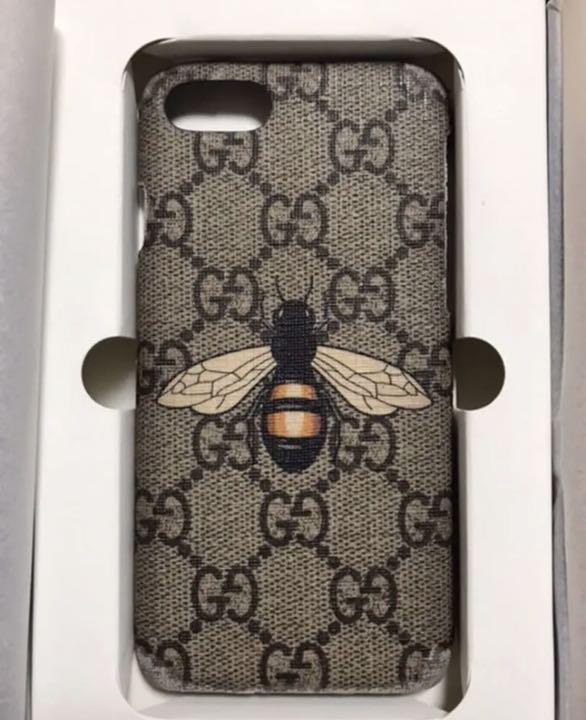 モバイルケース GUCCI iPhoneケース (グッチiPhoneケース)右上かけおれ