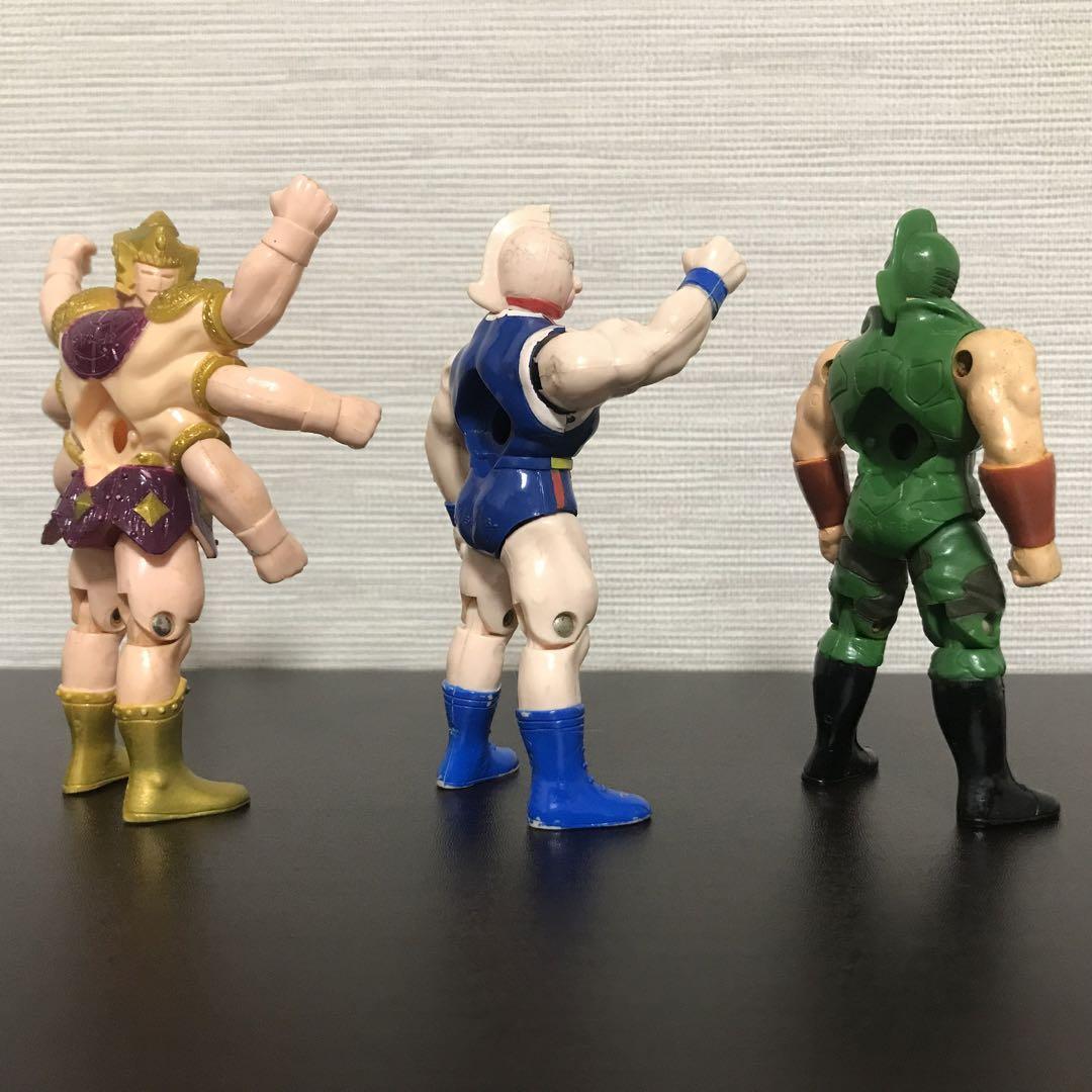 超人パワーシリーズキン肉マンソルジャーアシュラマンキン消しデカ消しソフビキンケシ