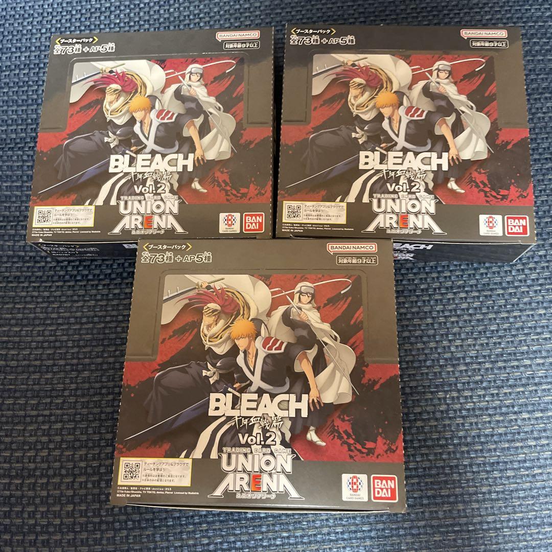 ユニオンアリーナ BLEACH vol.2 3BOX分