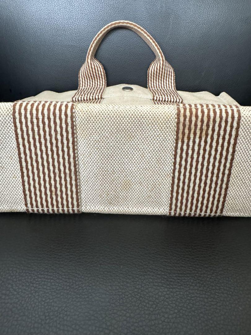 【ファッション好きが選ぶ人気ブランドランキング】 ニューフールトゥ エルメス HERMES PM ベージュ トートバッグ バッグ