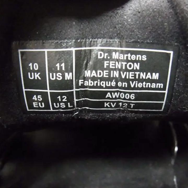 数量限定HOT 新品未使用 fenton UK10 4be97-m72068715657 ドクターマーチン 即納セール