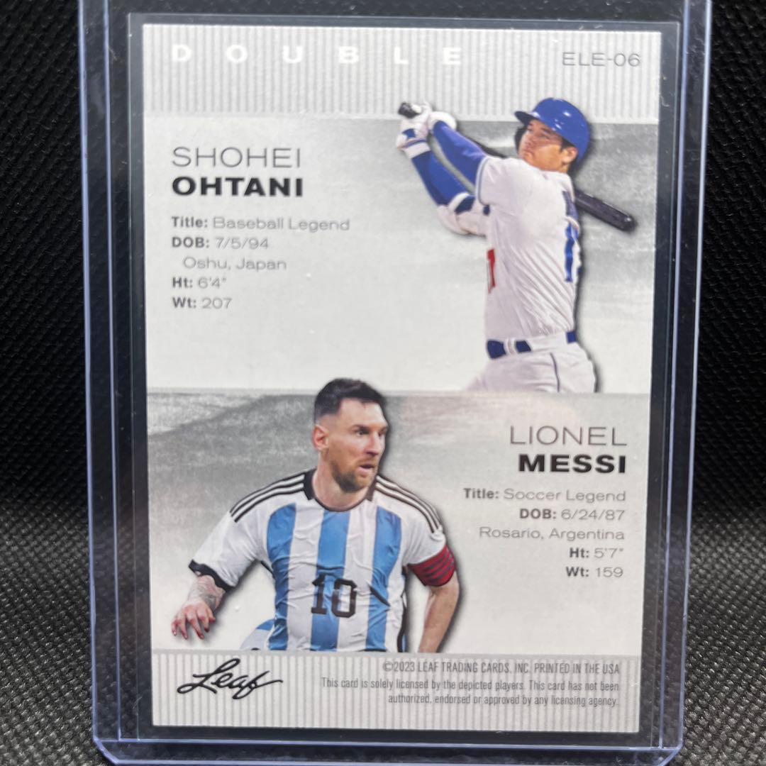 【必ずまとめ割引き】Leaf special 大谷翔平 メッシ コンボカード 【必ずまとめ割引き】Leaf special 大谷翔平 メッシ コンボカード