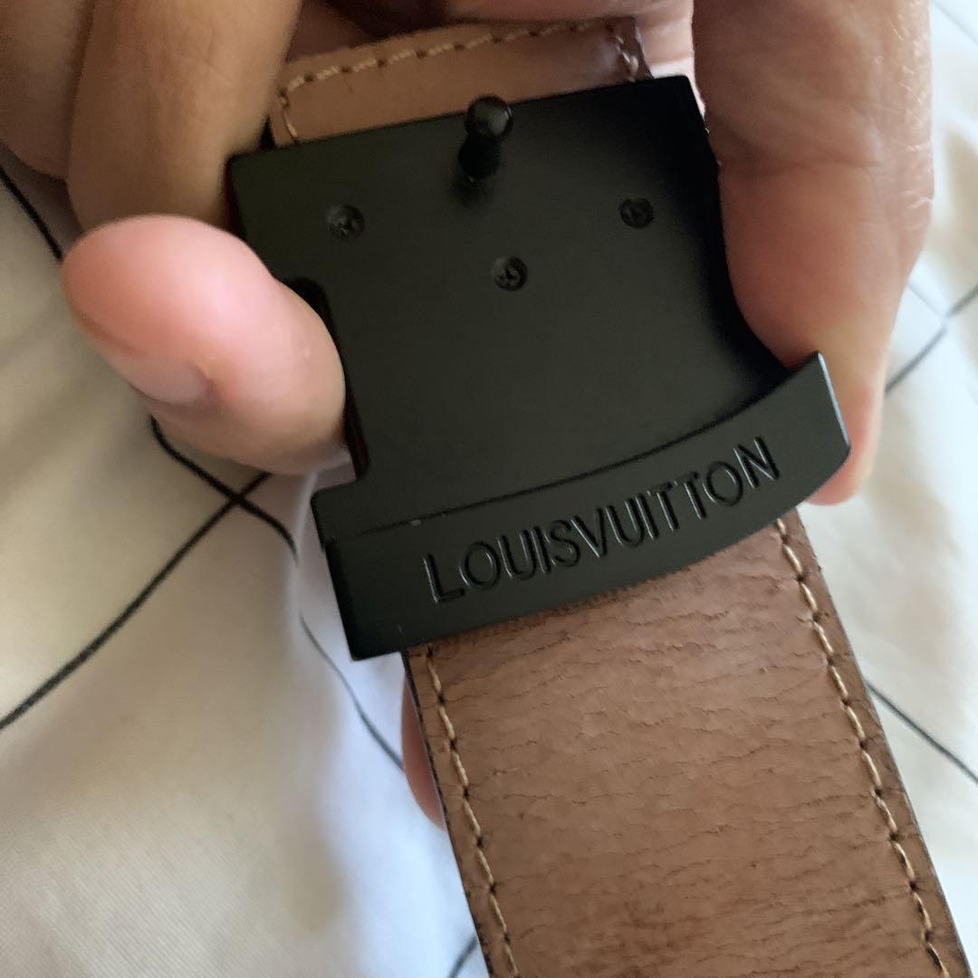 Louis Vuitton ダミエパターン ベルト 48/120 Louis Vuitton ダミエ ベルト 48/120 - メルカリ