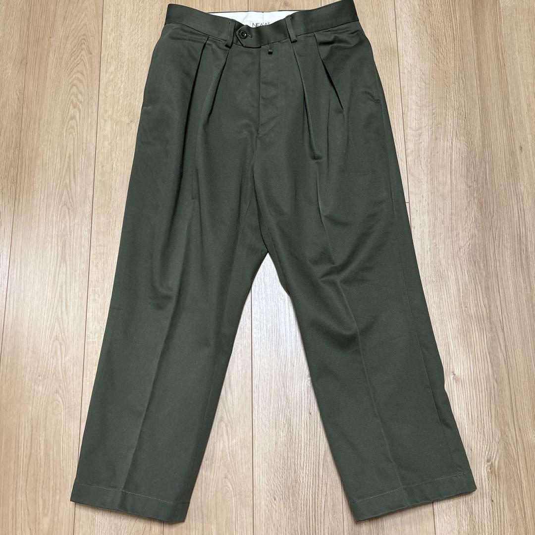 NEAT 21SS コットンサテン 旧STANDARD 46 OLIVE