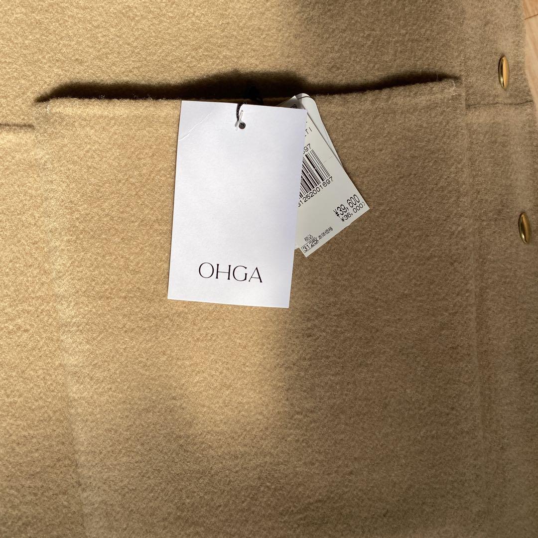 OHGA リバーシブルウールベスト　新品　タグ付き