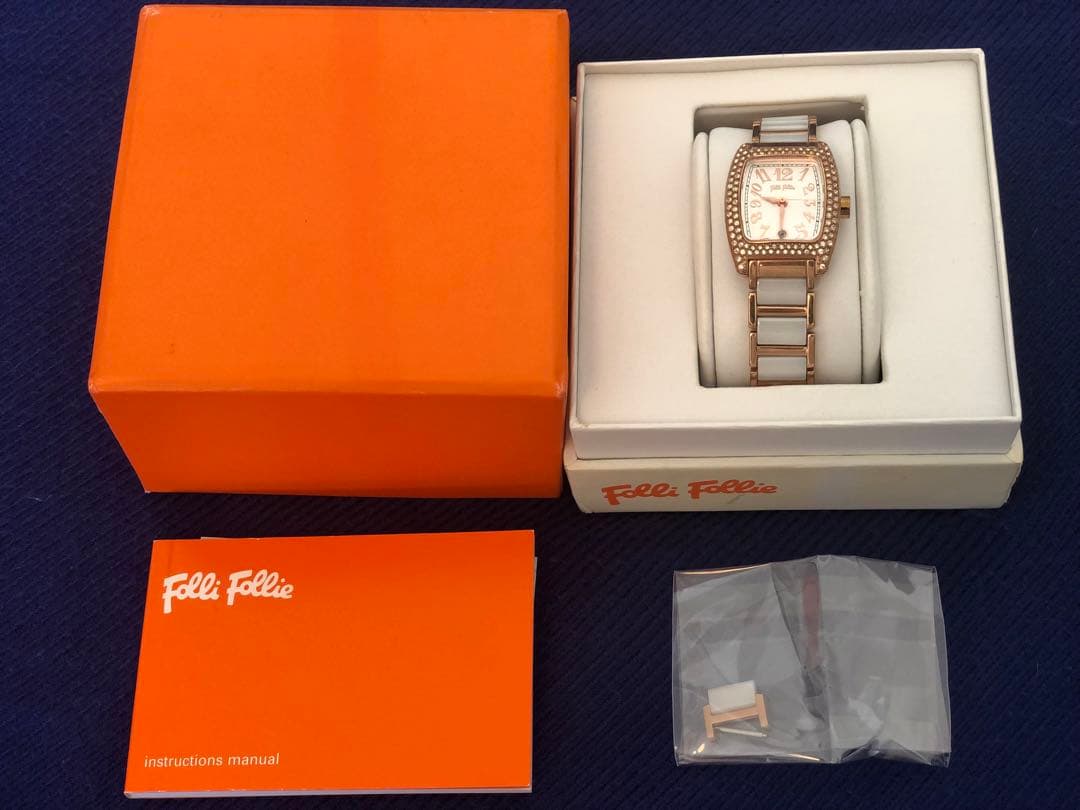 Folli Follie WF5R135BDS 電池 定価7万円