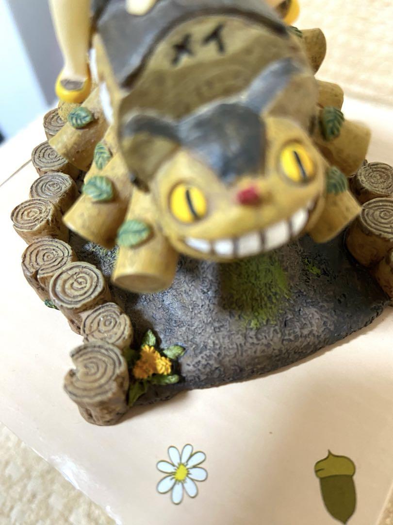 ⭐️新品⭐️となりのトトロ　雑木林の遊園地　ネコバスの木馬　めい　置物 ⭐️新品⭐️となりのトトロ 雑木林の遊園地 ネコバスの木馬