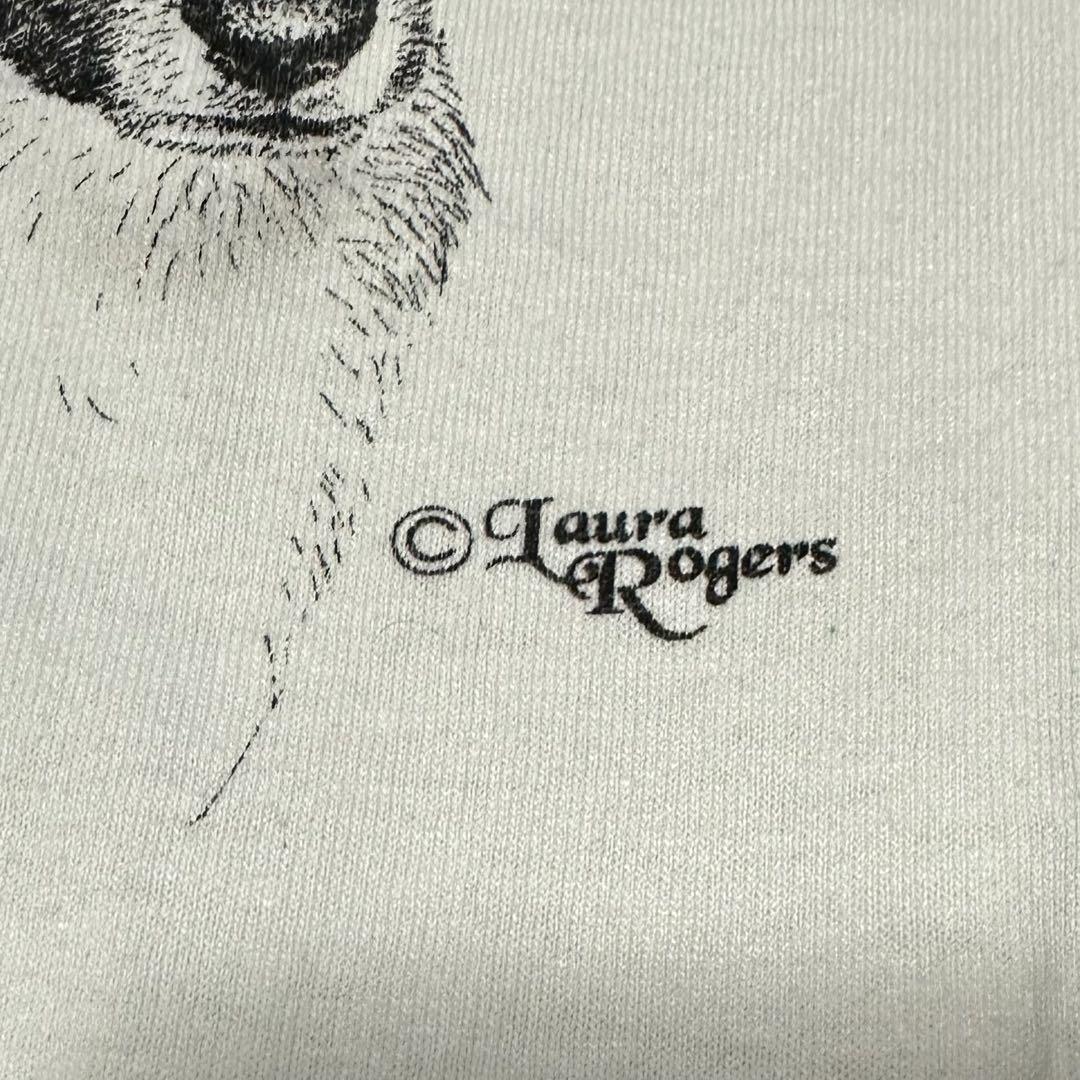 90s USA製 ジャックラッセルテリア 犬 DOG Tシャツ 在原みゆ紀