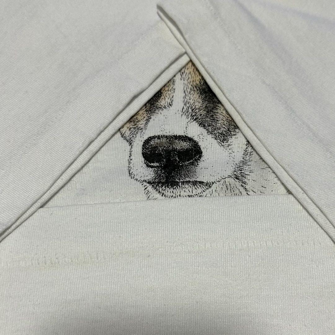 90s USA製 ジャックラッセルテリア 犬 DOG Tシャツ 在原みゆ紀