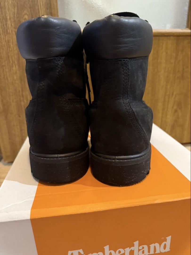 玉毛再開　Timberland プレミアムワークブーツ 9.5 ブラック