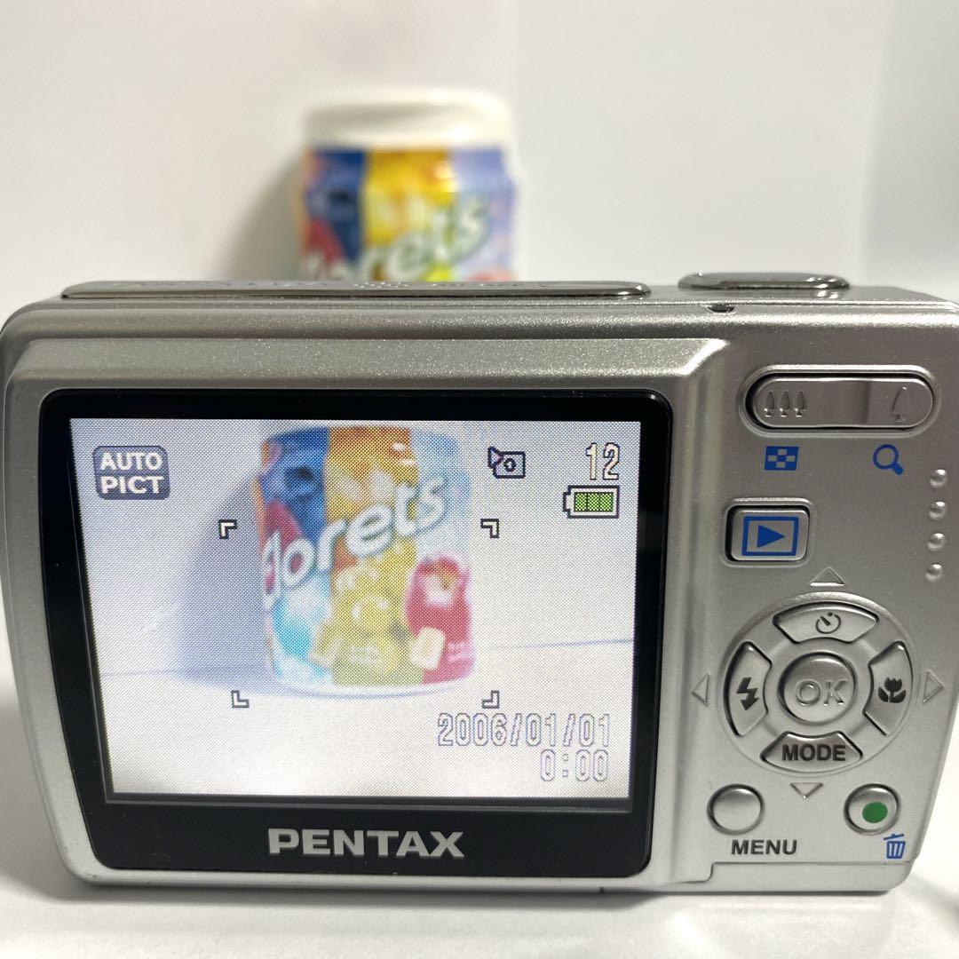 PENTAX ペンタックス Optio M20 デジタルカメラ 電池稼働