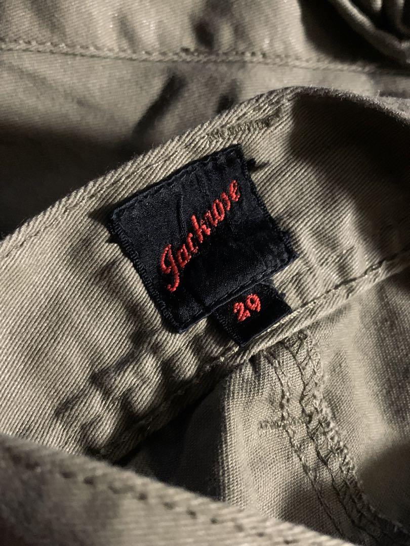 パンツ 00s jack rose gasmask flare cargo pants