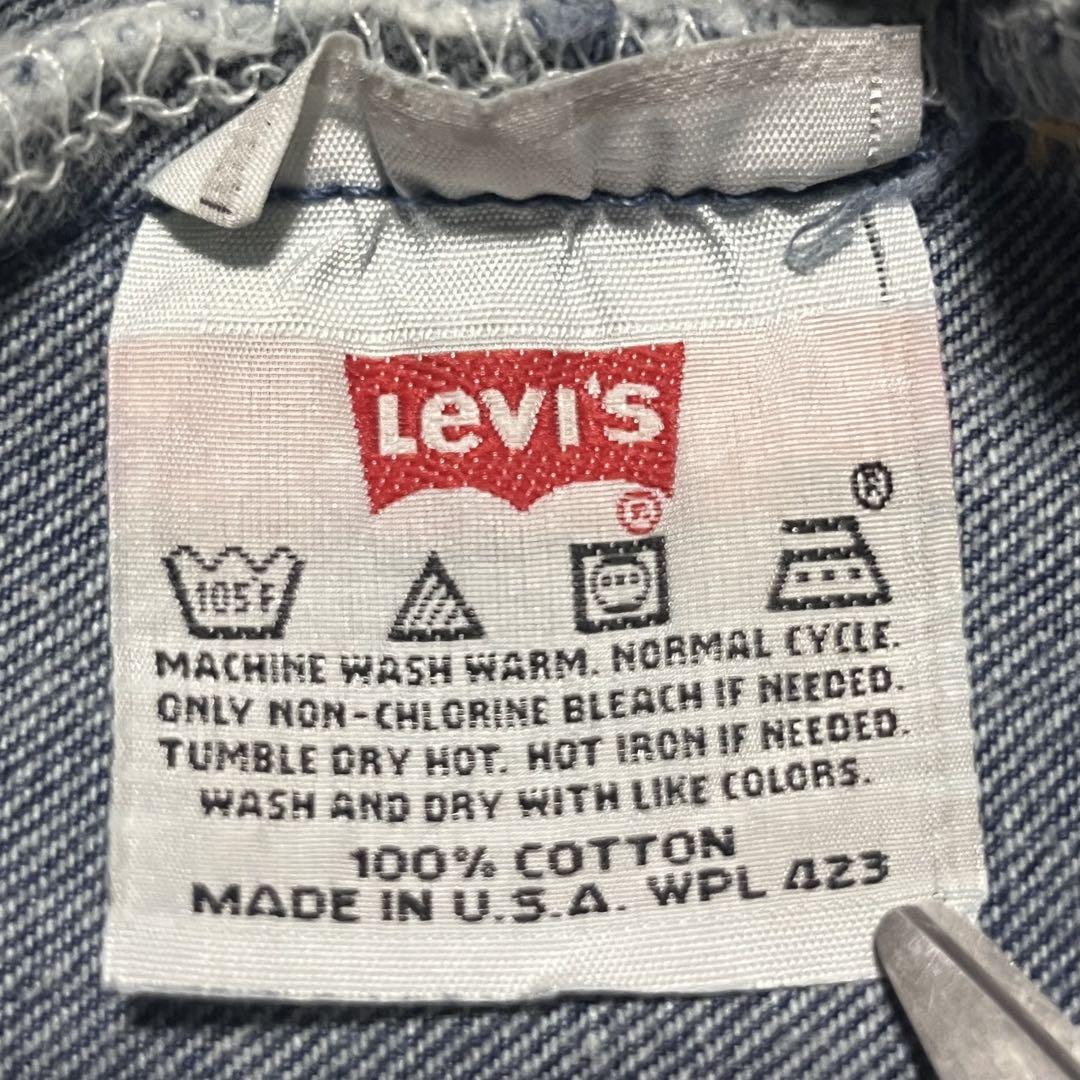 98年製Levi’s 501 USA製 36×32 ブルー