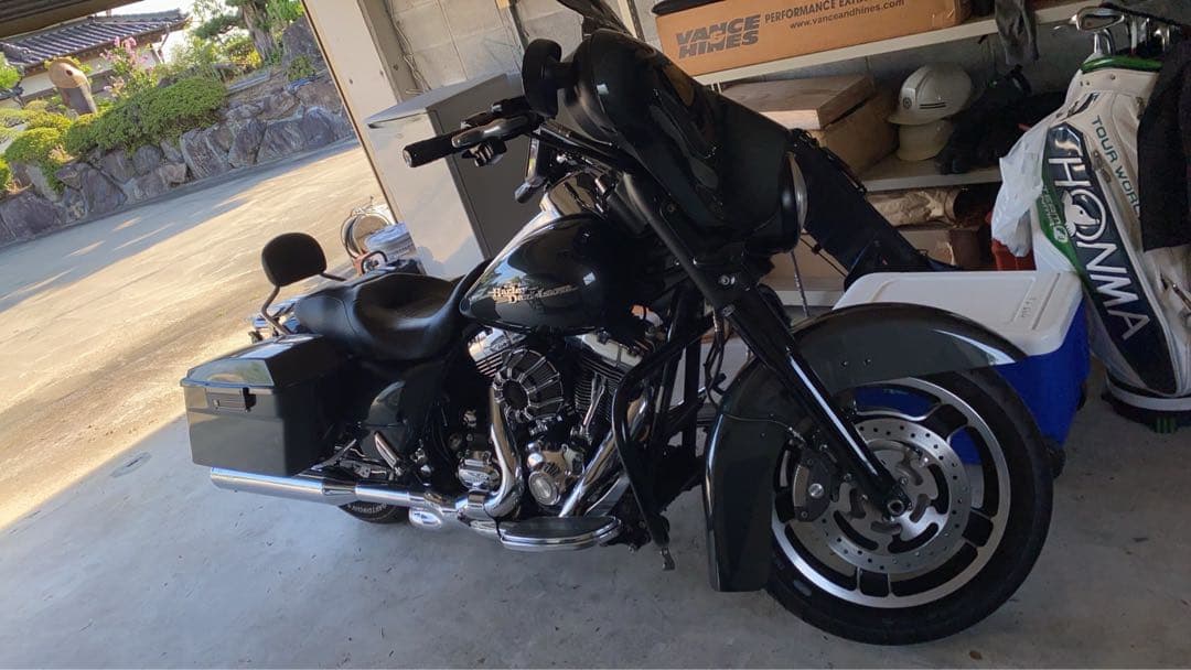 ハーレーダビッドソン 黒 バイク　現車確認可