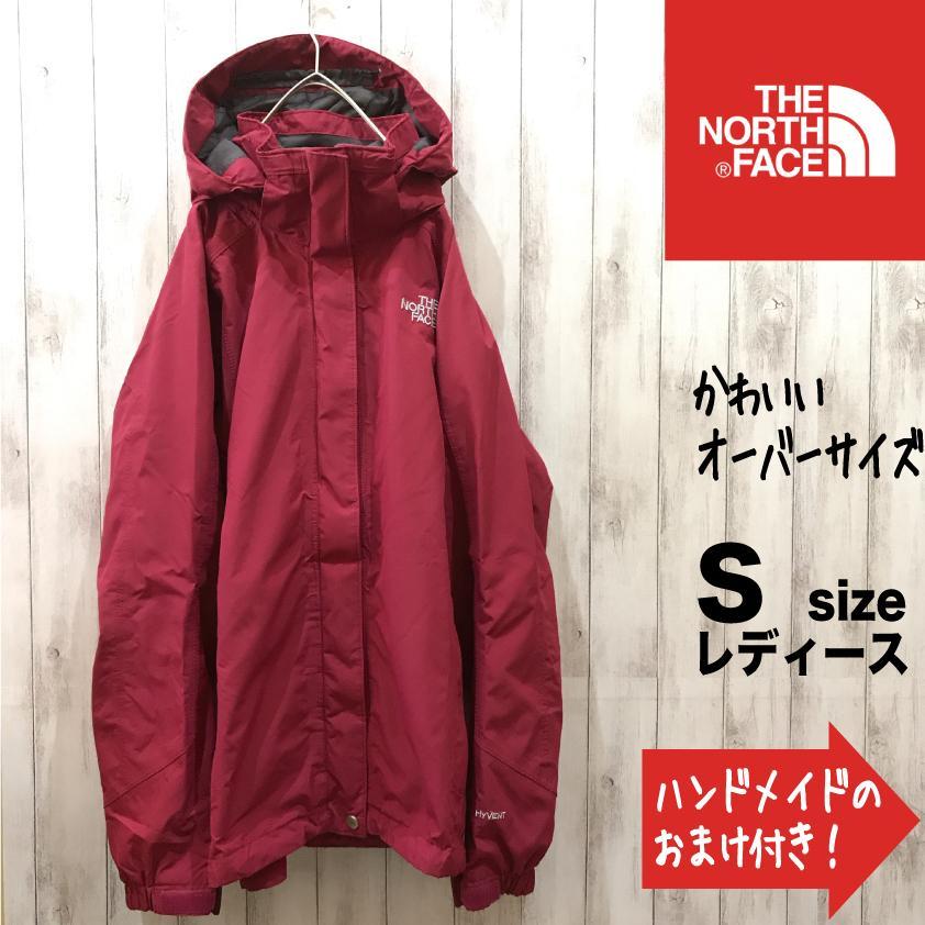 【大きめ☆ゆったり】ザ ノースフェイス レッド マウンテンパーカー☆ 【大きめ☆ゆったり】ザ ノースフェイス レッド マウンテンパーカー☆