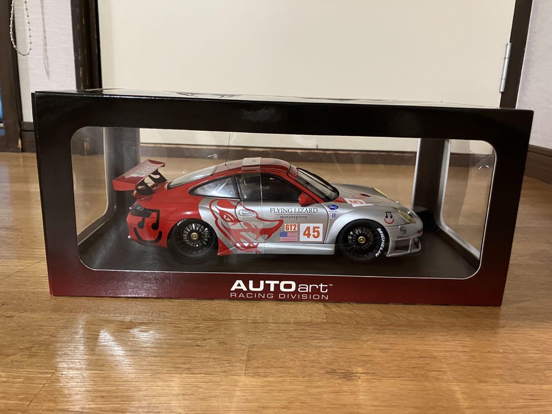 未開封 1/18 AUTOart ポルシェ 911 GT3 RSR #45