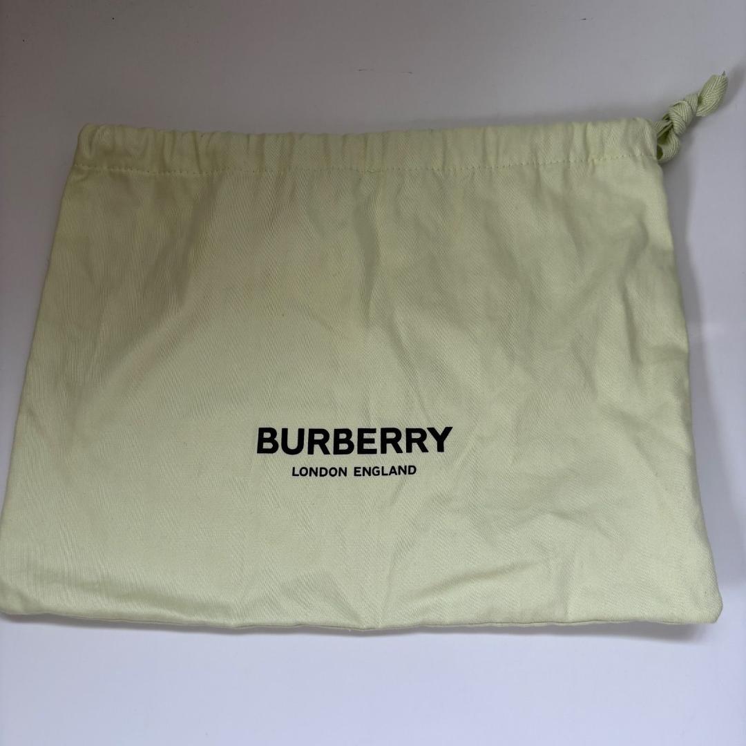 美品 BURBERRY TBロゴ ショルダーバッグ クロズボディ レザー 保存袋