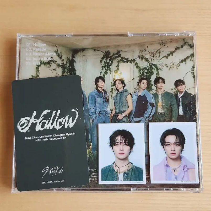 Hollow リノ 通常盤 トレカ ID フォトカード2枚 Straykids