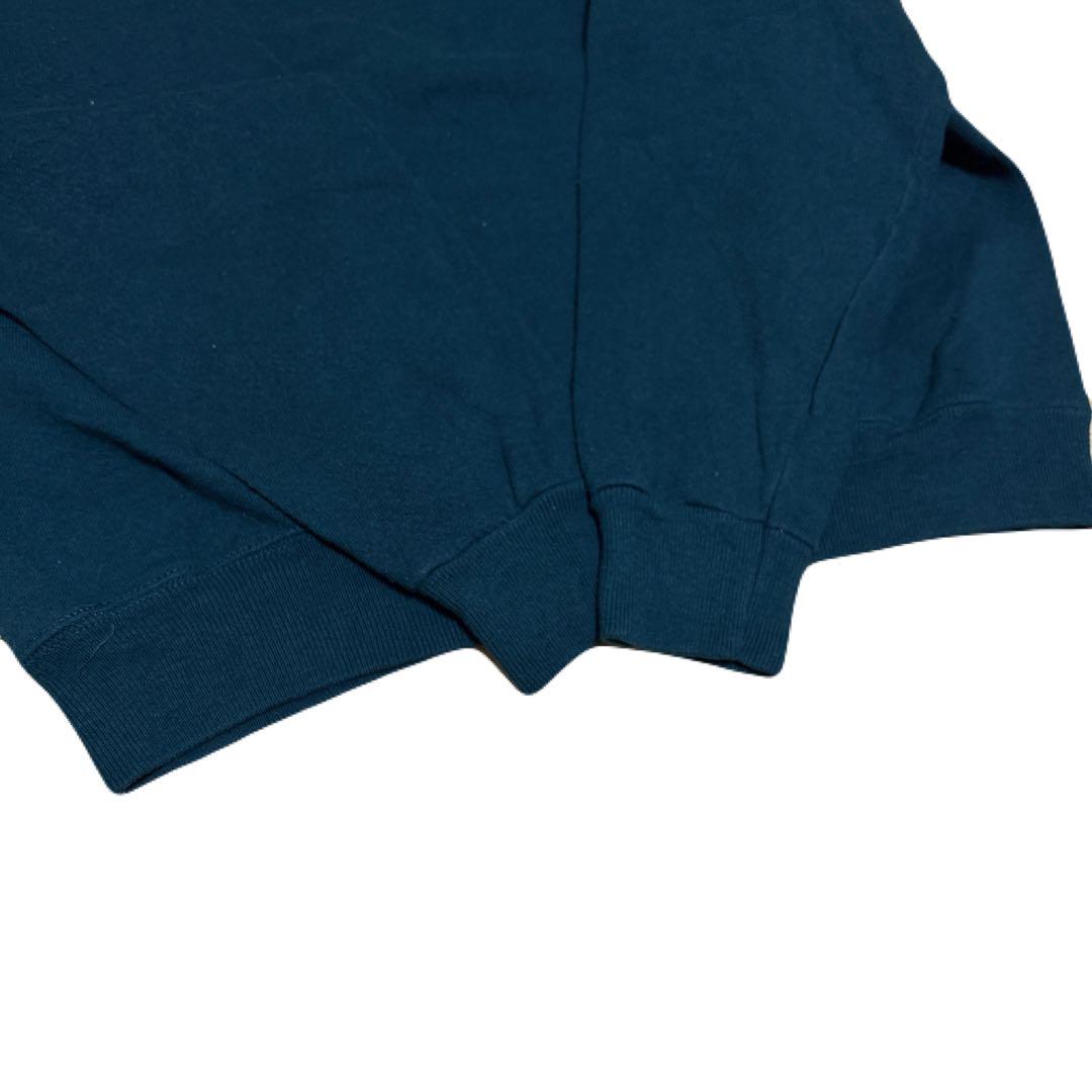 90s Hanes ヘインズ メキシコ製 無地 スウェット XL 緑 グリーン