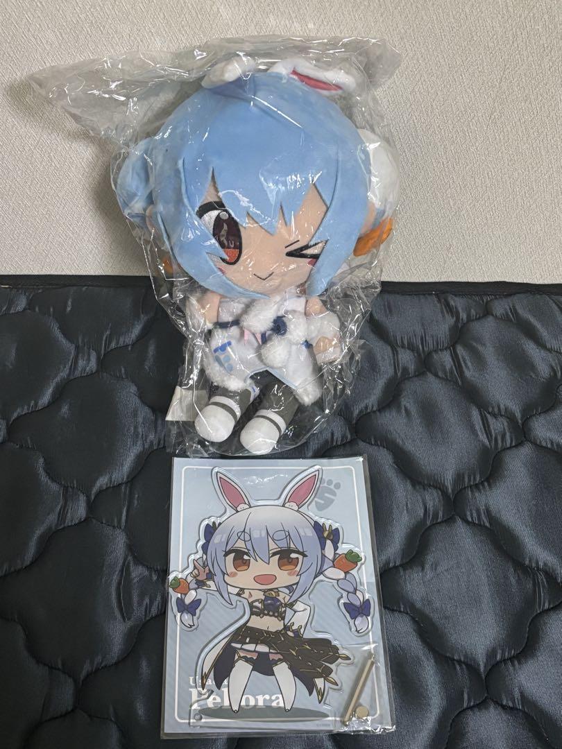 【新品、未開封】兎田ぺこら ぬいぐるみ ホロライブ + BIGアクリルスタンド